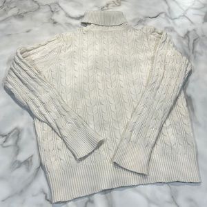 White Long Sleeve Sweater